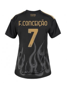 Juventus Francisco Conceicao #7 Replika Tredje Kläder Dam 2026-27 Kortärmad Juventus Francisco Conceicao #7 Replika Tredje Kläder Dam 2026-27 Kortärmad